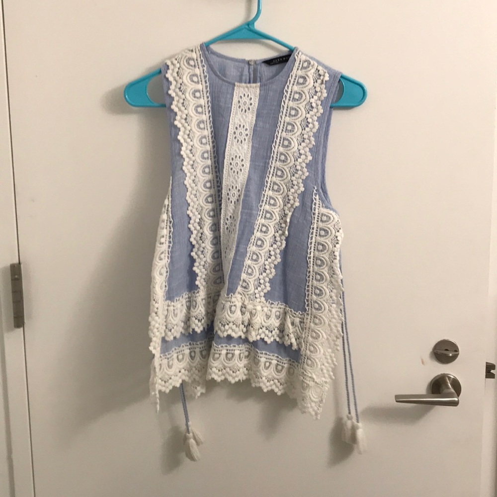Zara lace top